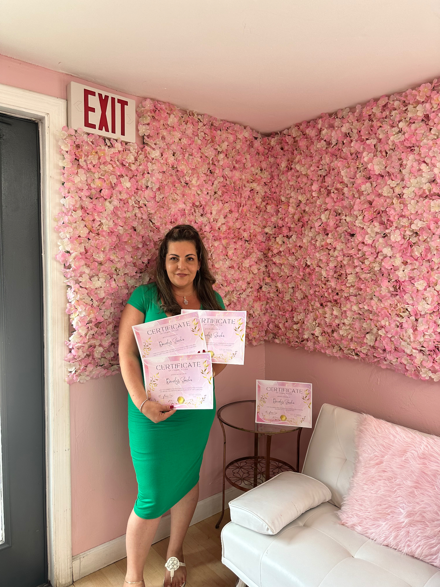 Certified student 13 of The Glam Bar
