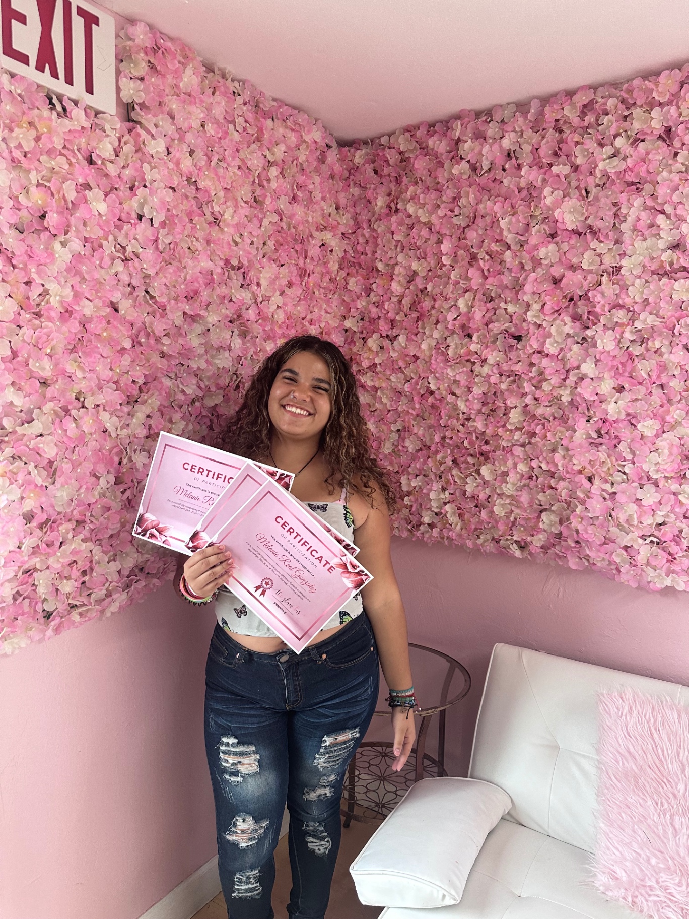 Certified student 7 of The Glam Bar